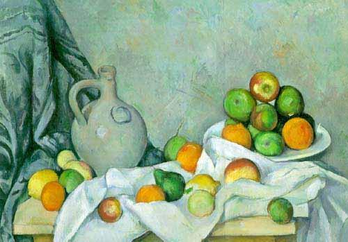 Paul Cezanne Cruchon et Compotier oil painting image